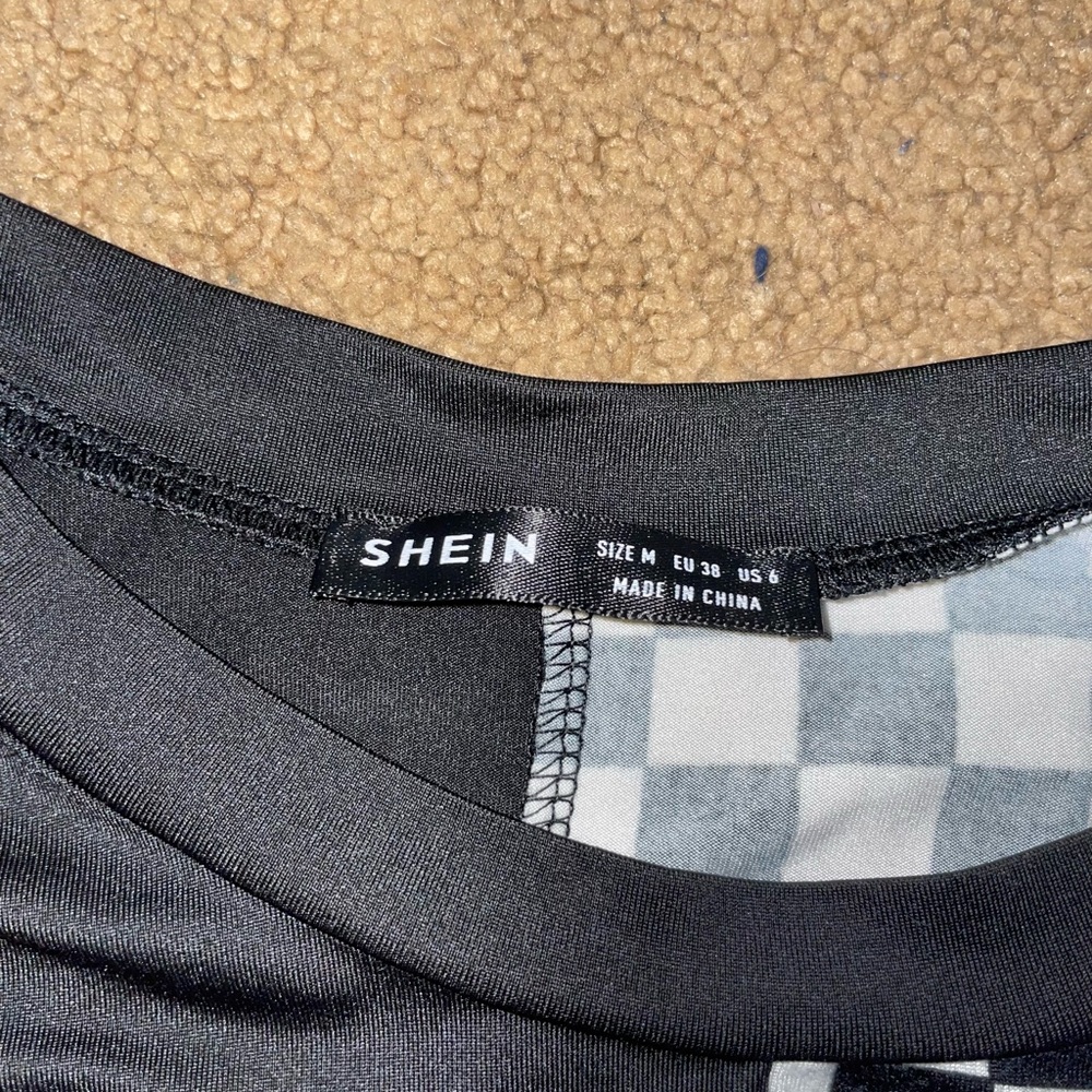 Shein checkered crop top!